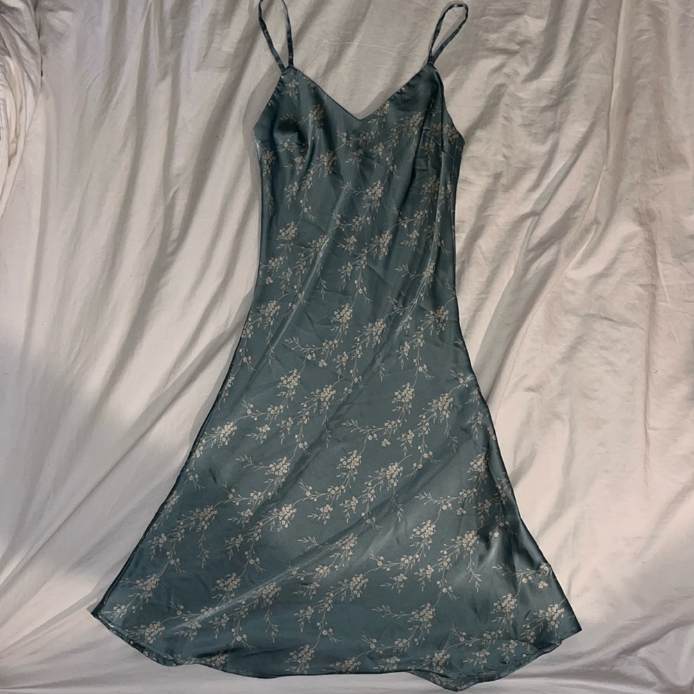 Blue Floral Midi